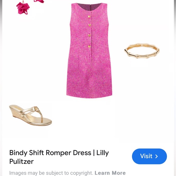 revolve x Endless Rose Pink Sleeveless Button-Front Tweed Business Dress M NWT - Picture 5 of 10